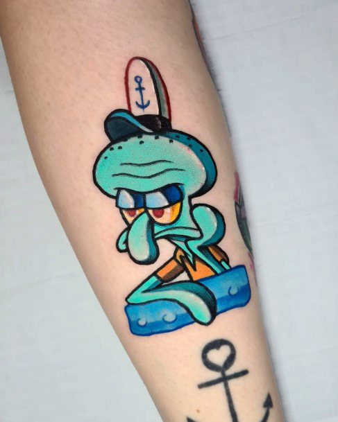 Womens Spongebob Tattoos
