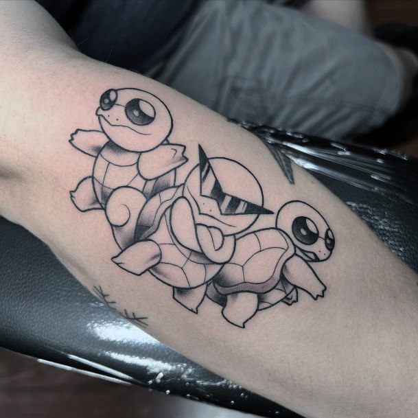 Womens Squirtle Good Looking Tattoos