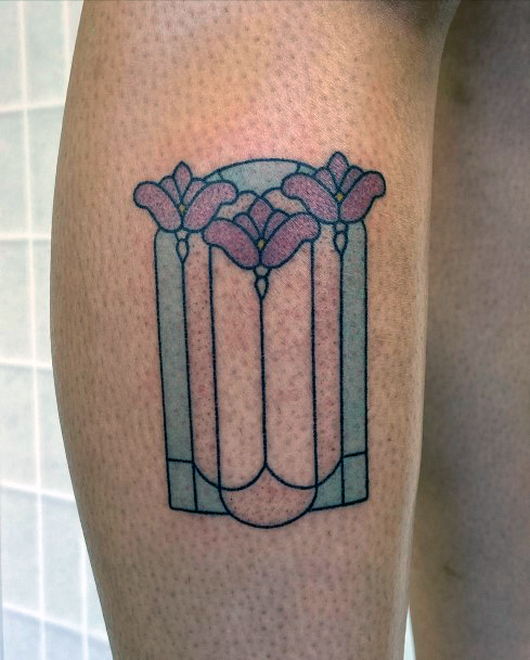 Womens Stained Glass Tattoos