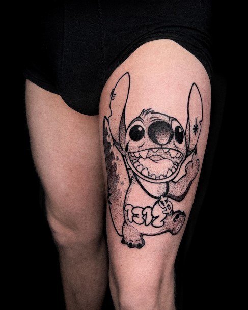 Womens Stitch Girly Tattoo Designs