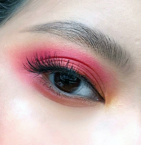 Womens Sunrise Red Sky Toned Eyeshadow