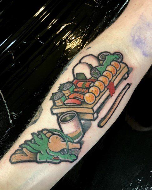 Womens Sushi Tattoos