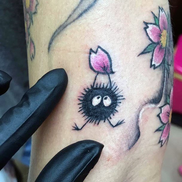 Womens Susuwatari Tattoo Design Ideas