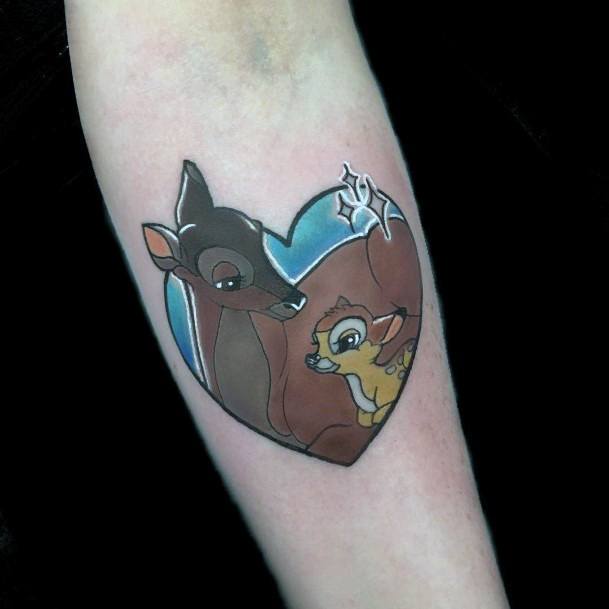 Womens Tattoo Art Bambi Tattoo