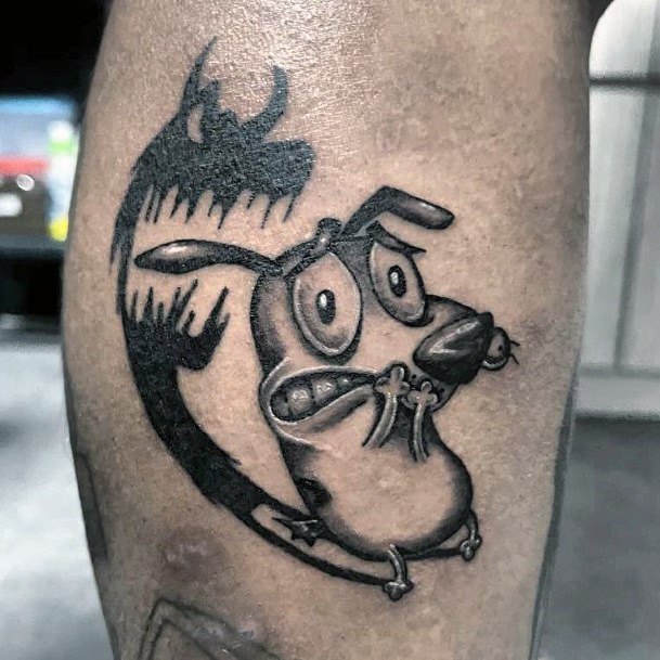 Top 100 Best Courage The Cowardly Dog Tattoos For Women Design Ideas