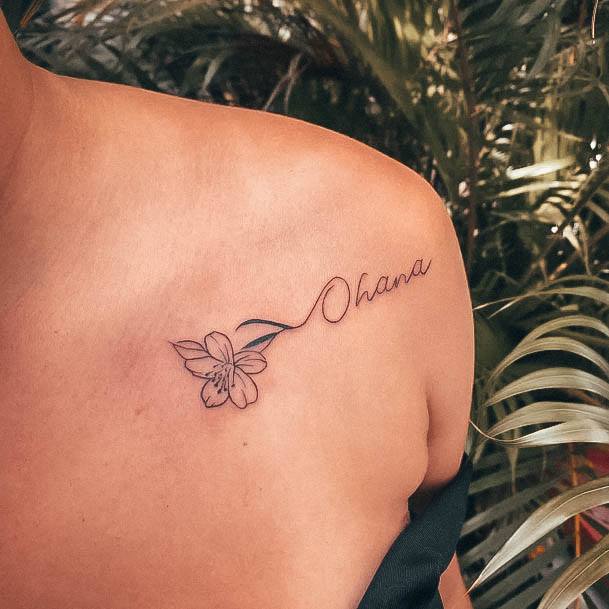 Womens Tattoo Art Ohana Tattoo