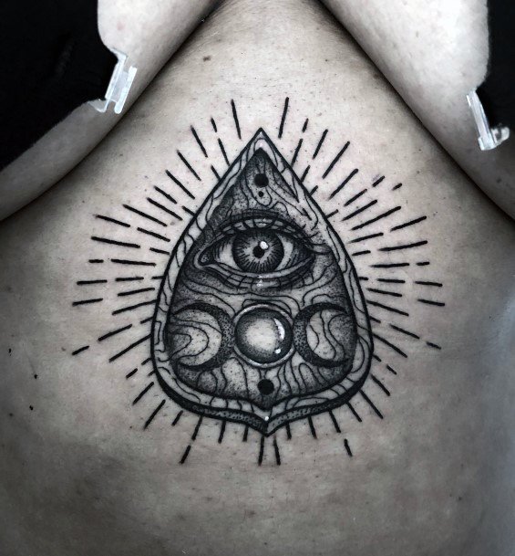 Womens Tattoo Art Planchette Tattoo