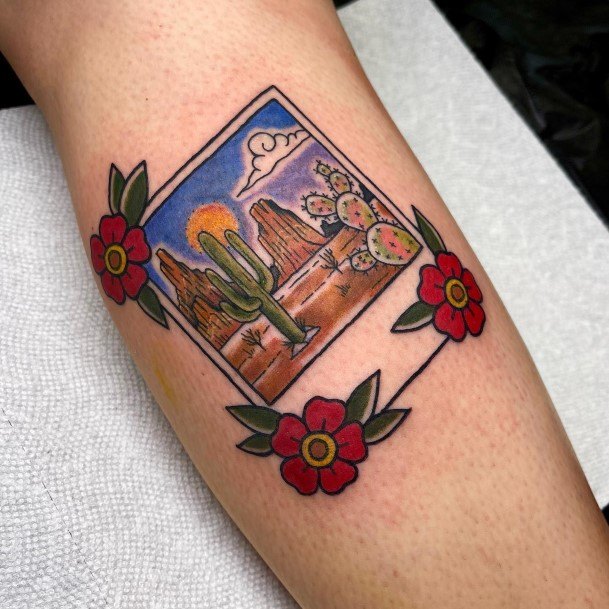 Womens Tattoo Art Polaroid Tattoo