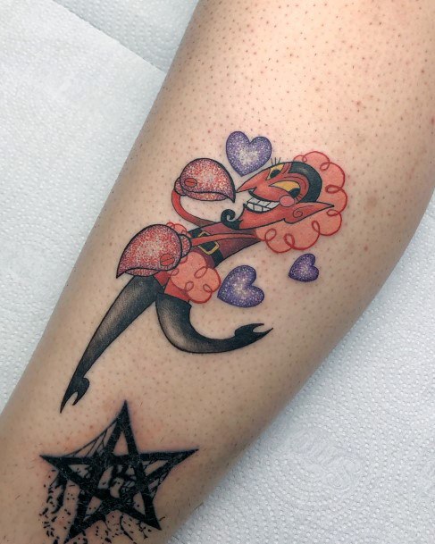 Womens Tattoo Art Powerpuff Girls Tattoo