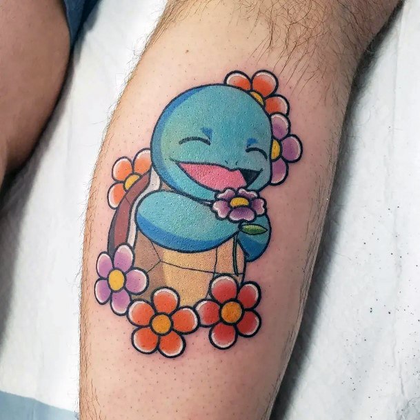 Womens Tattoo Art Squirtle Tattoo