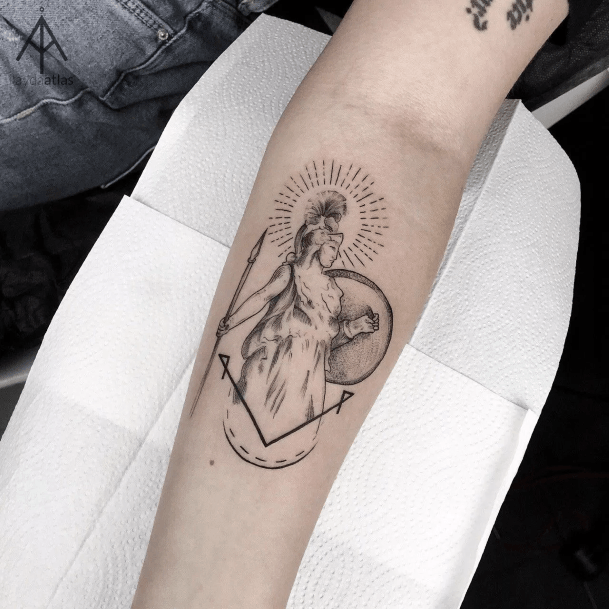 Womens Tattoo Ideas Athena