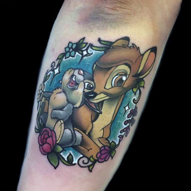 Womens Tattoo Ideas Bambi