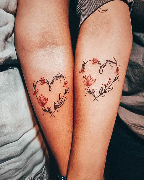 Womens Tattoo Ideas Bff