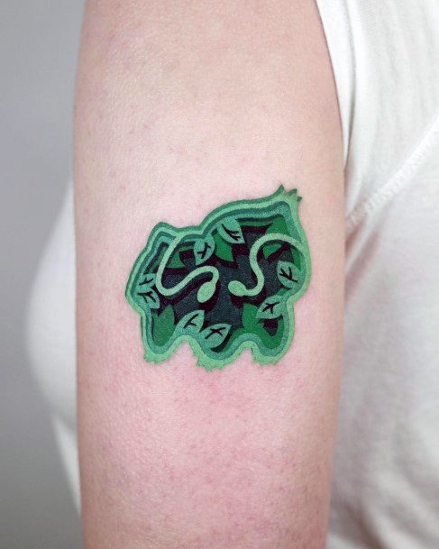 Womens Tattoo Ideas Bulbasaur