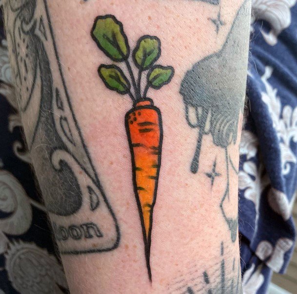 Womens Tattoo Ideas Carrot