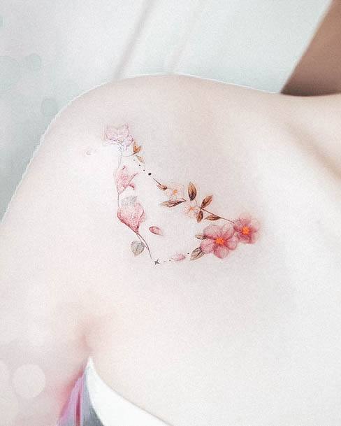 Womens Tattoo Ideas Constellation