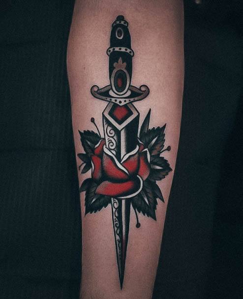 Womens Tattoo Ideas Dagger
