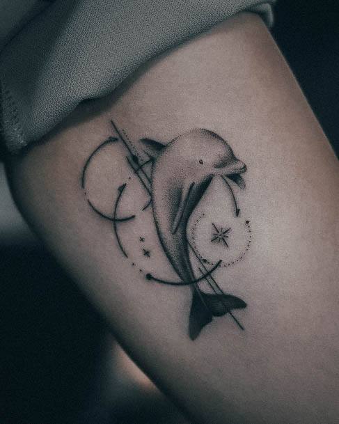 Womens Tattoo Ideas Dolphin