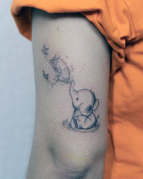 Womens Tattoo Ideas Dumbo
