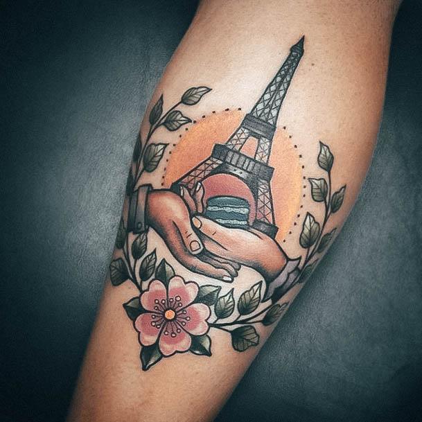 Womens Tattoo Ideas Eiffel Tower