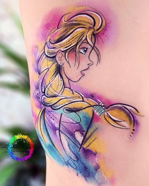 Womens Tattoo Ideas Elsa