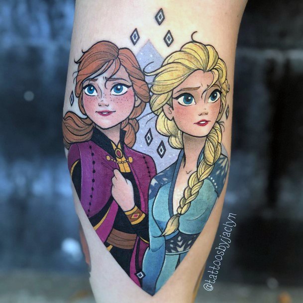 Womens Tattoo Ideas Frozen