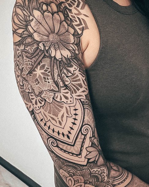 Womens Tattoo Ideas Full Sleeve