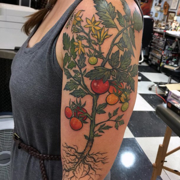 Womens Tattoo Ideas Gardening