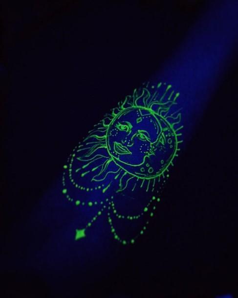 Womens Tattoo Ideas Glow In The Dark