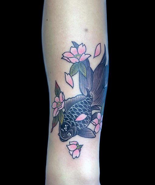 Womens Tattoo Ideas Goldfish