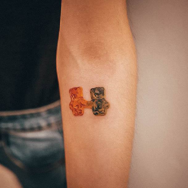 Womens Tattoo Ideas Gummy Bear