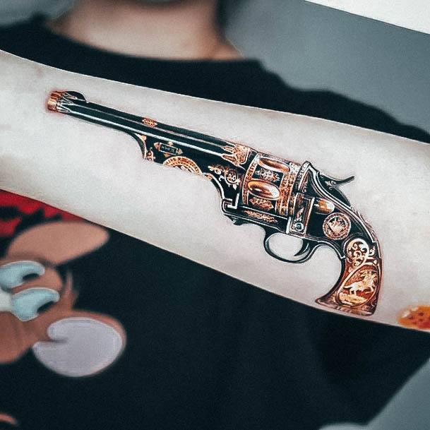 Womens Tattoo Ideas Gun