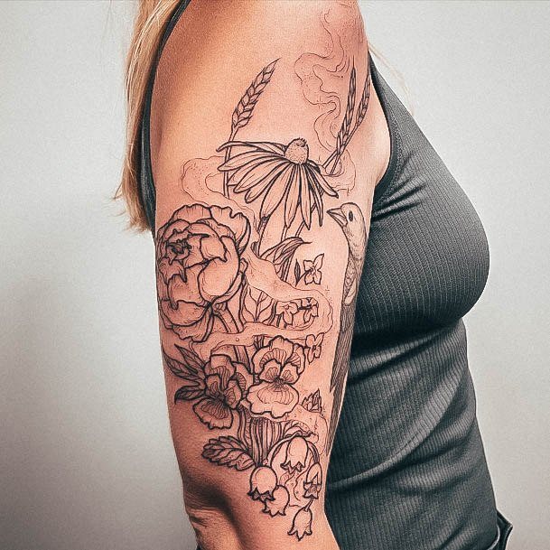 Womens Tattoo Ideas Lily Of The Valley