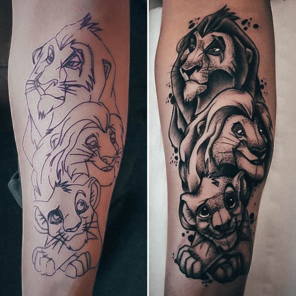 Womens Tattoo Ideas Lion King