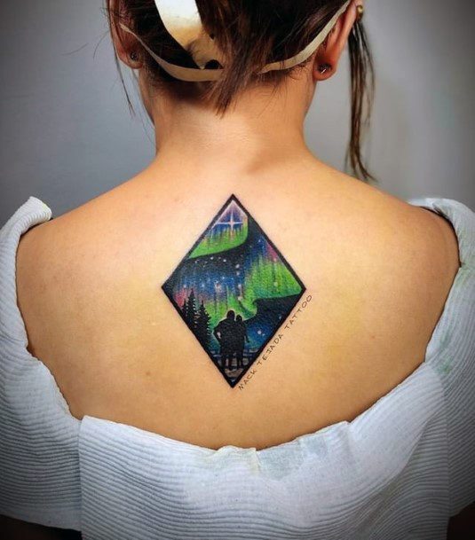 Womens Tattoo Ideas Northern Lights