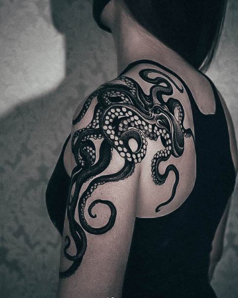 Womens Tattoo Ideas Octopus