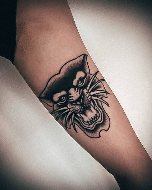 Womens Tattoo Ideas Panther