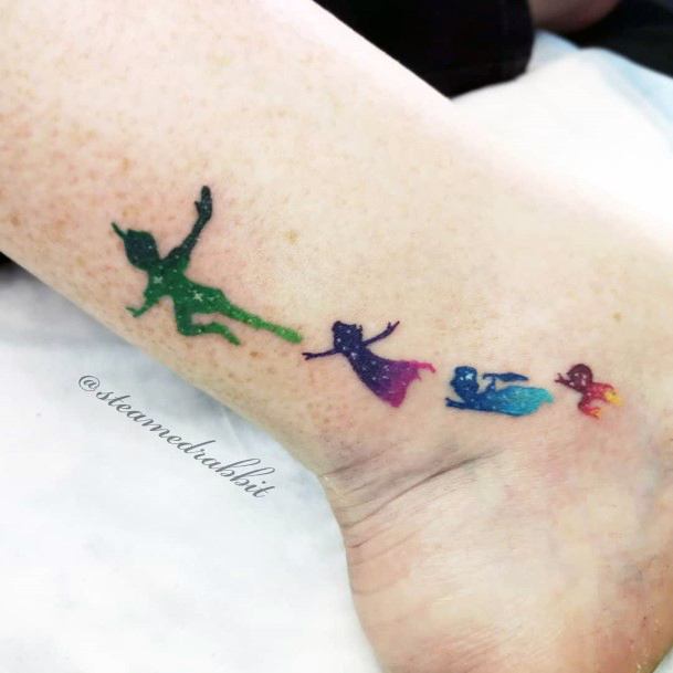 Womens Tattoo Ideas Peter Pan