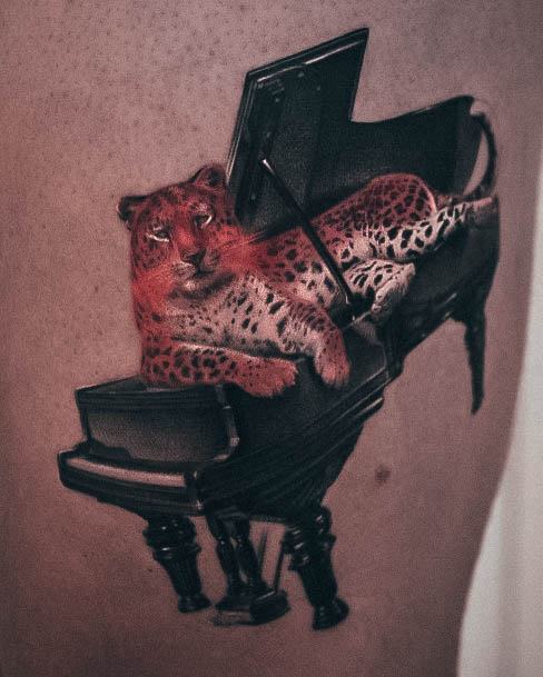 Womens Tattoo Ideas Piano