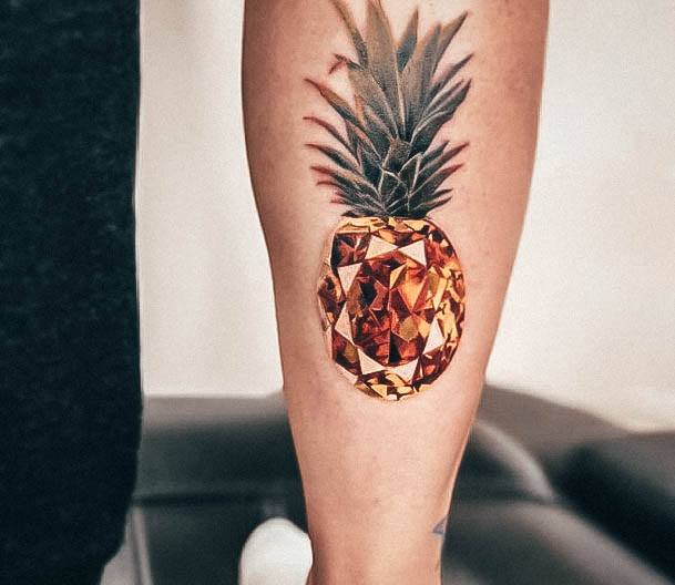 Womens Tattoo Ideas Pineapple