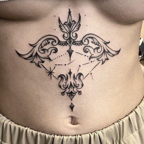 Womens Tattoo Ideas Sagittarius
