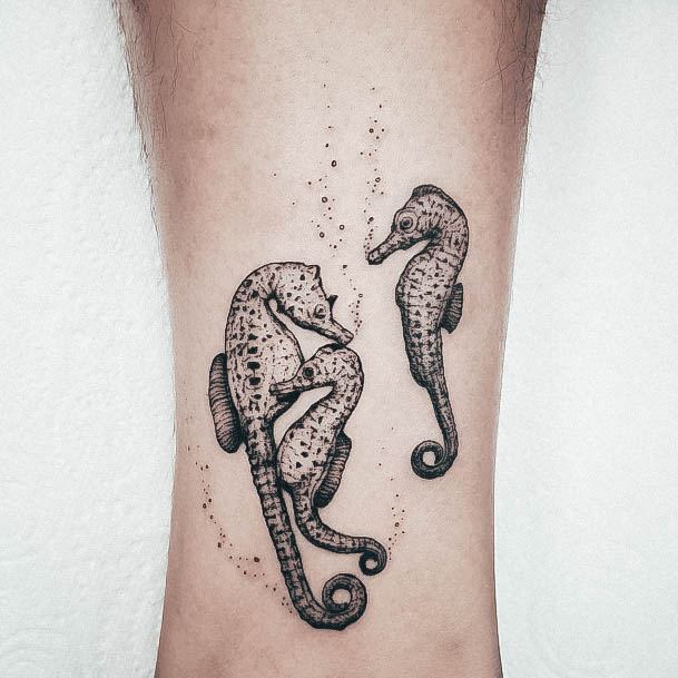 Womens Tattoo Ideas Seahorse