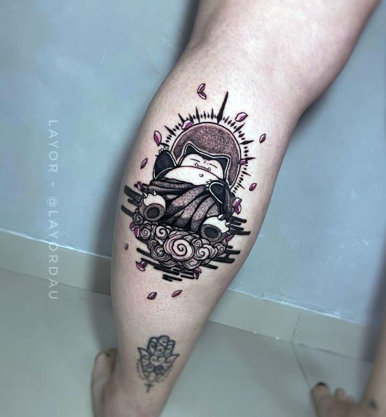 Womens Tattoo Ideas Snorlax