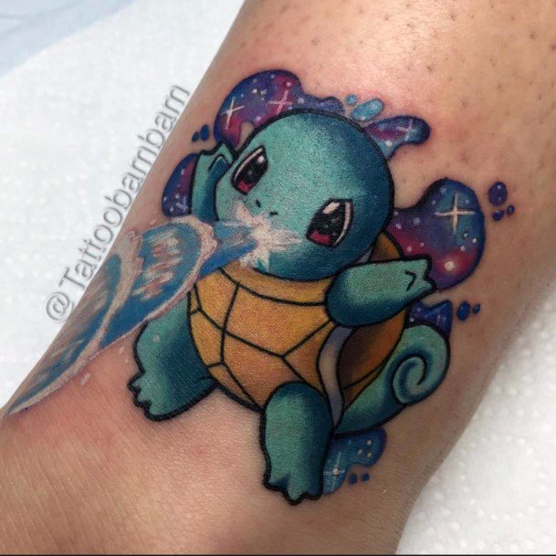 Womens Tattoo Ideas Squirtle