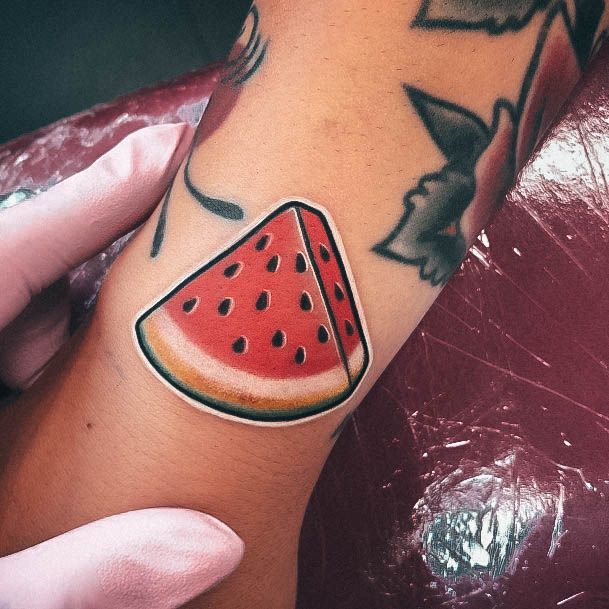 Womens Tattoo Ideas Watermelon