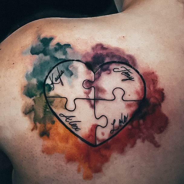 Womens Tattoo Ideas With Autism Design