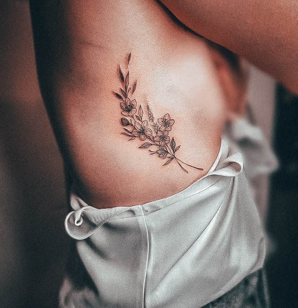 Womens Tattoo Ideas With Boob Design