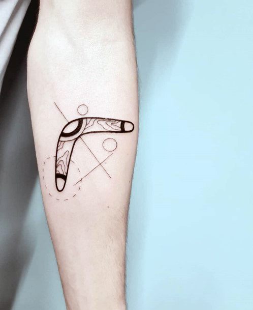 Womens Tattoo Ideas With Boomerang Design