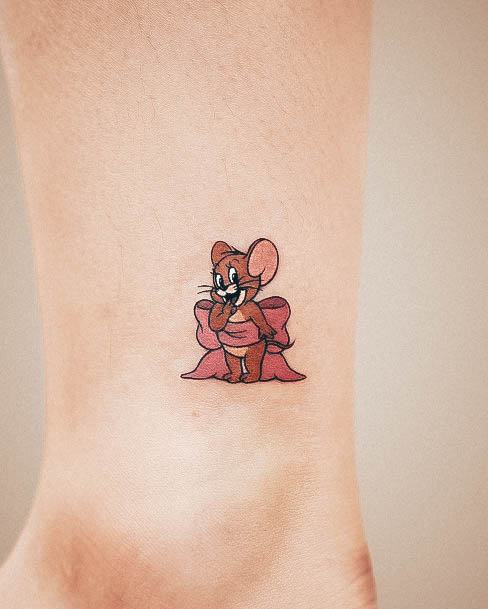 Womens Tattoo Ideas With Cartoon Design