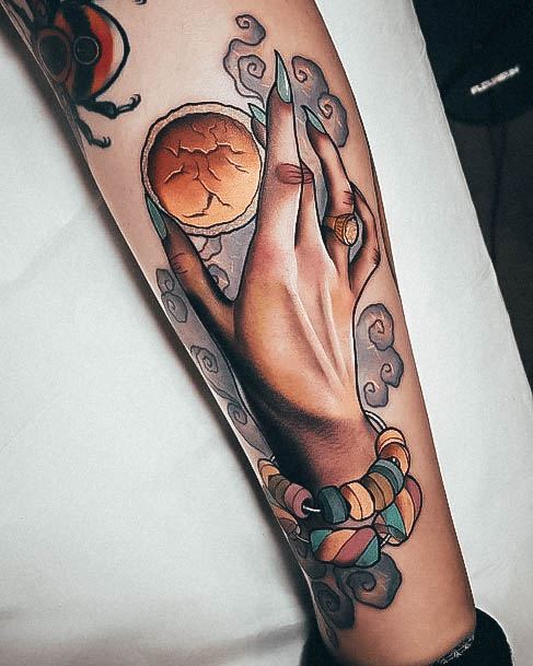 Womens Tattoo Ideas With Cookie Design